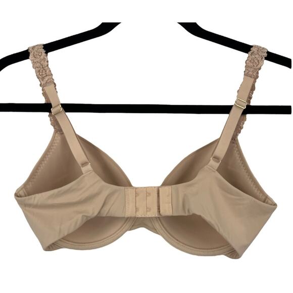 Natori bra 731080 Rose Dream Custom Coverage Underwire tan size 34DD 34E - Picture 4 of 6